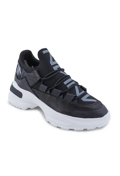 NAVVI Черни сникърси с неопрен | 2