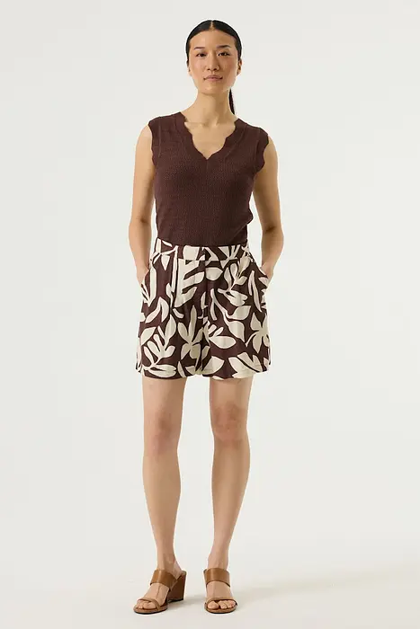 Garcia Къси панталони с флорален принт | 2