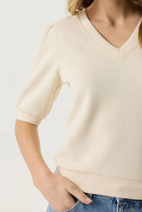 Garcia Дамски пуловер | Бяла пяна | 2