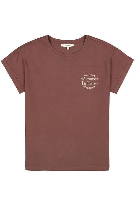 Garcia Дамска тениска с текстов принт