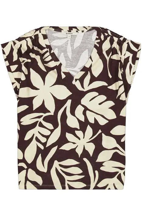 Garcia Дамска тениска с флорален принт