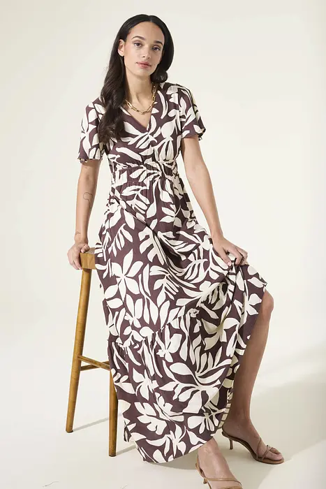 Garcia Рокля с флорален принт | 2