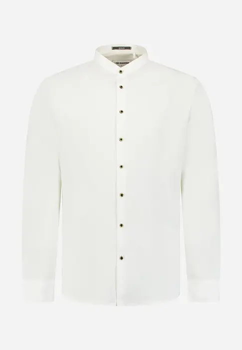 No Excess Бяла ленена риза