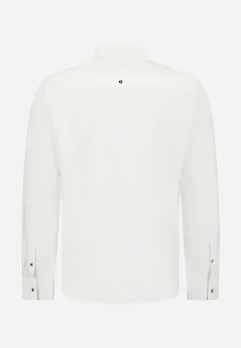 No Excess Бяла ленена риза | 2