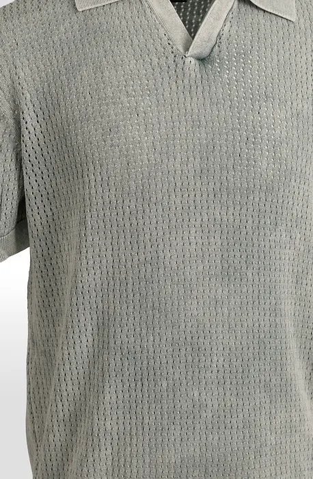 Rezvaya Тениска тънко плетиво в сиво | 2