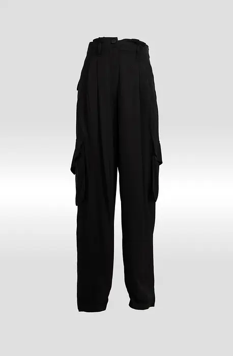Rezvaya Черен панталон - вискоза