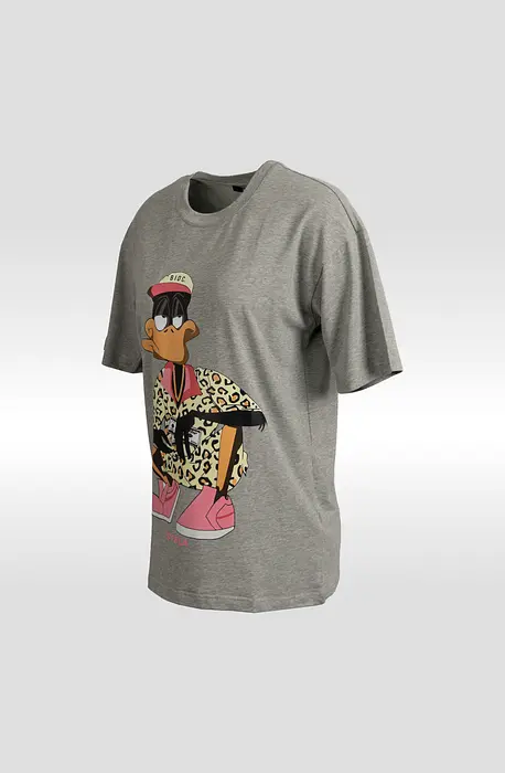 Rezvaya Сива овърсайз тениска