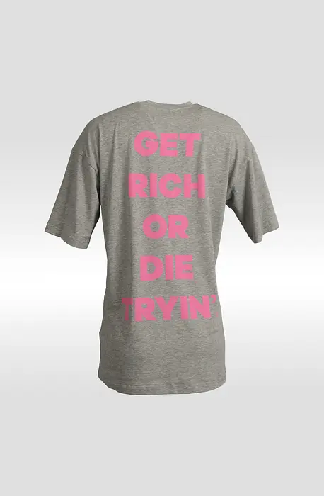 Rezvaya Сива овърсайз тениска | 2