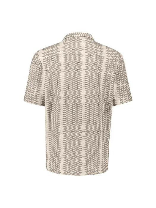 No Excess Памучна риза | Бежова | 2