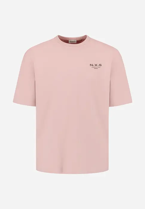 No Excess Тениска с плътно деколте