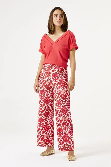 Garcia Панталон с флорален принт | 2