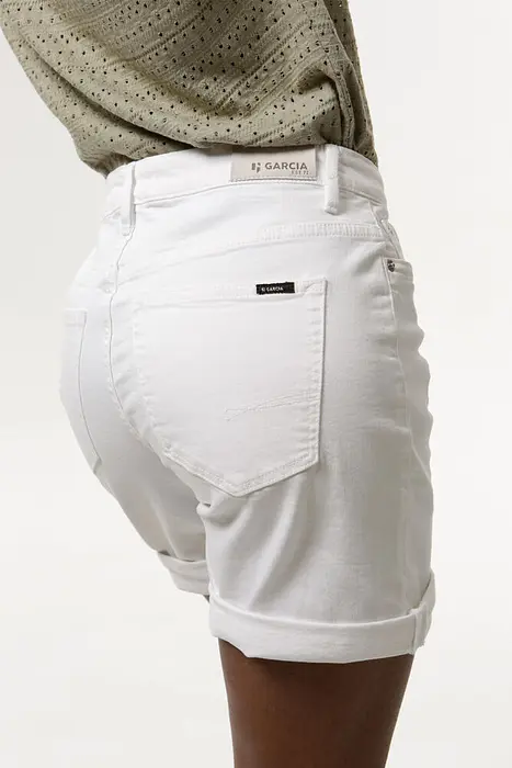 Garcia Дамски къси дънки | Бели | 2