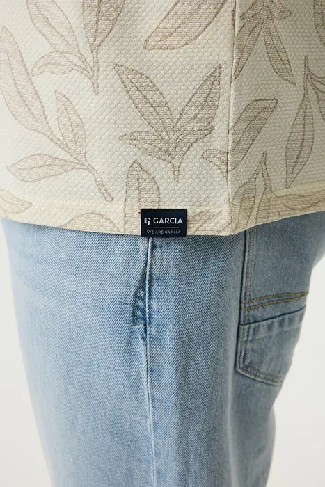 Garcia Мъжка тениска | Флорален | 2