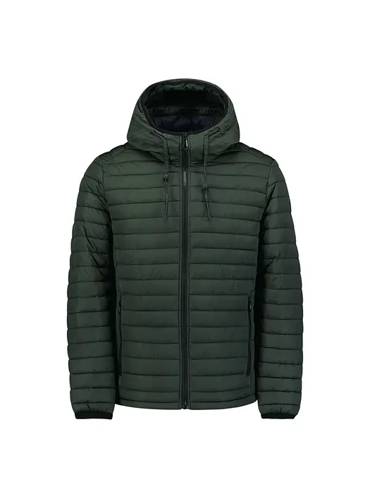 No Excess Jacket Hooded Short Fit Padded