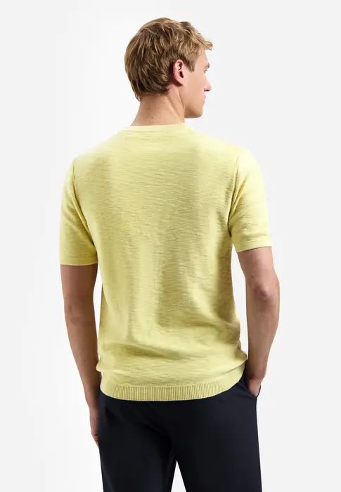 No Excess Pullover Short Sleeve Crew Neck Slub | 2