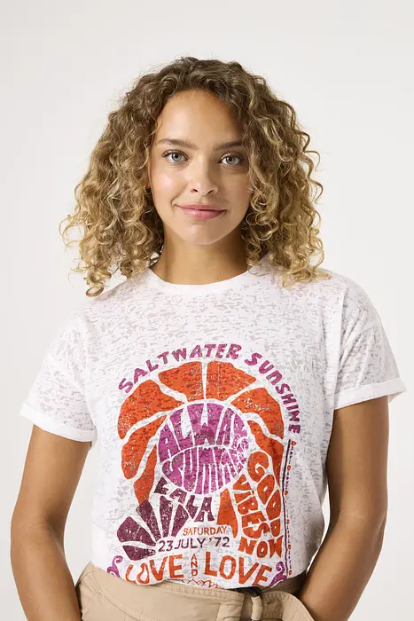 Garcia Тениска с модерен принт | 2