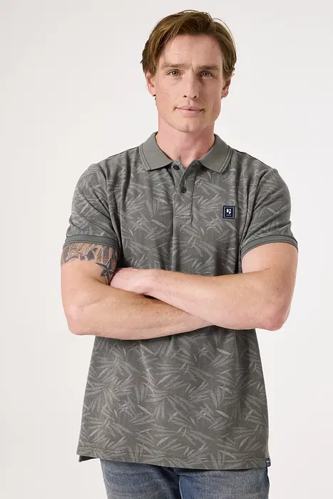 Garcia Поло тениска с принт | 2