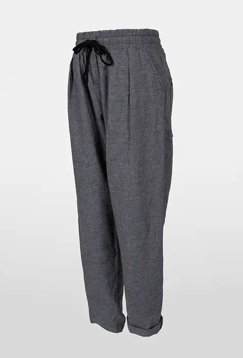 Rezvaya Панталон- лен,тъмно син пипит | 2