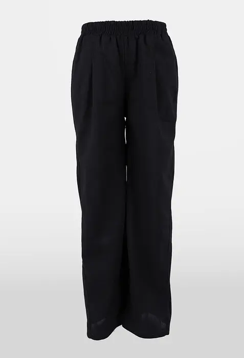 Rezvaya Ленен черен панталон