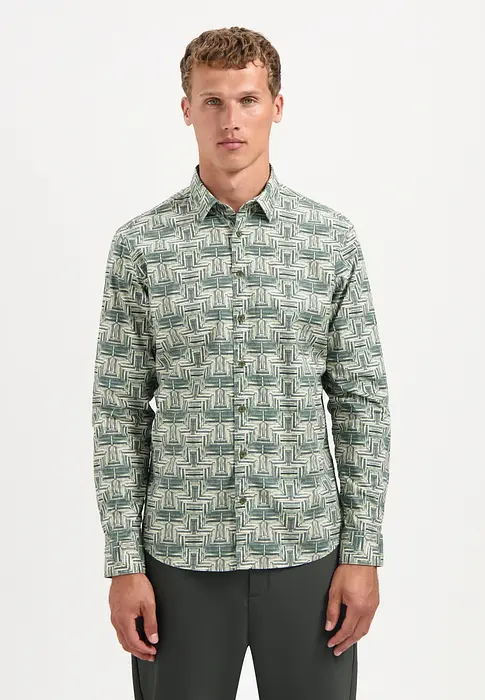 No Excess Риза - зеленикава | 2