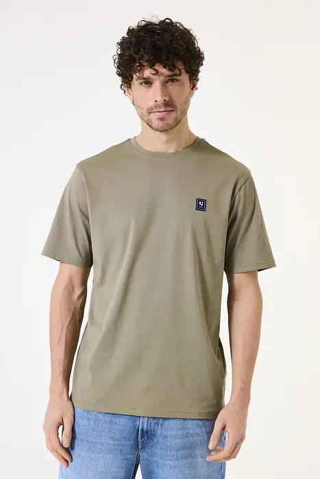 Garcia Зелена фигурална тениска | 2