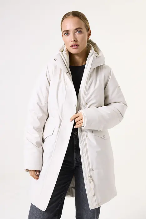 Garcia Бяло яке - промазан плат | 2