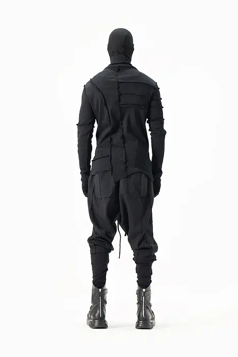 Rezvaya Черна блуза с поло яка | 2