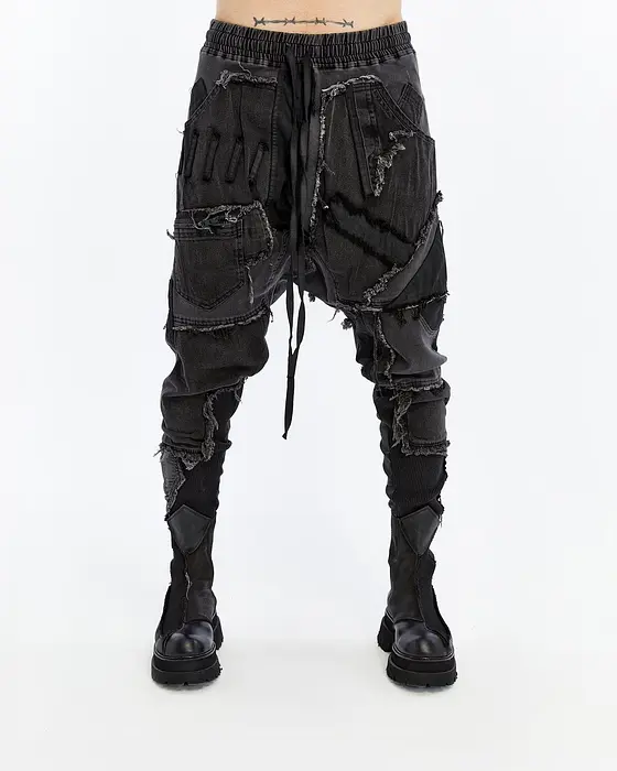 Rezvaya Панталон с кръпки