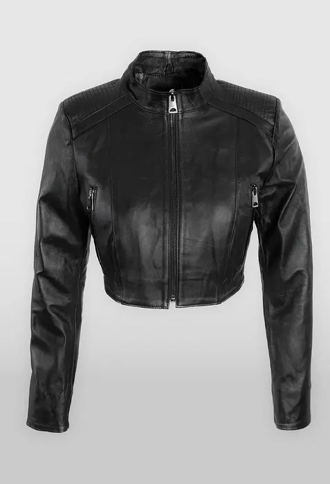 Rezvaya Късо кожено яке