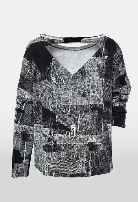 Rezvaya Черно бяла блуза | 2