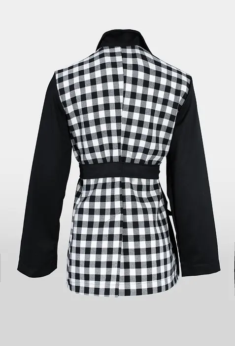 Rezvaya Сако с кариран гръб | 2