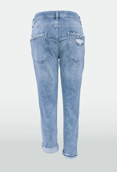 Rezvaya Светли накъсани дънки | 2