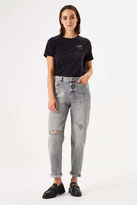 Garcia Класически дънки с висока-ISABELLA MOM FIT талия | 2