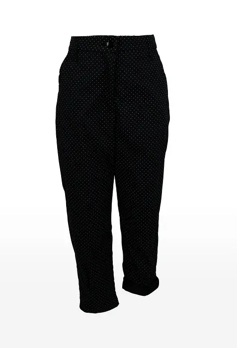 Rezvaya Панталон - тъмно син на точки