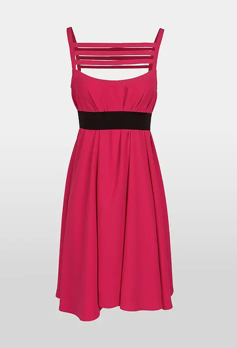 Рокля- циклама с ленти | 2