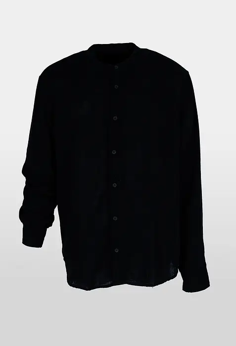 Rezvaya Черна памучна риза
