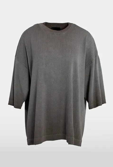 Rezvaya Широка памучна,плетена блуза | 2