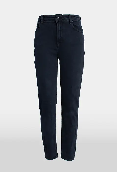 MOM FIT Черни дънки