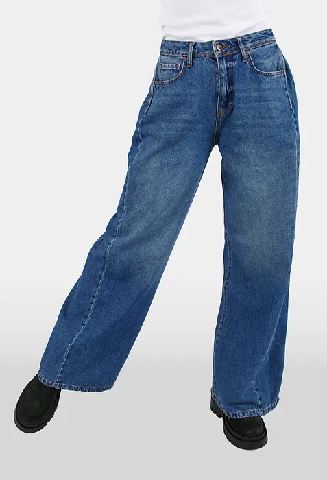 Rezvaya Широки дънки с плоха