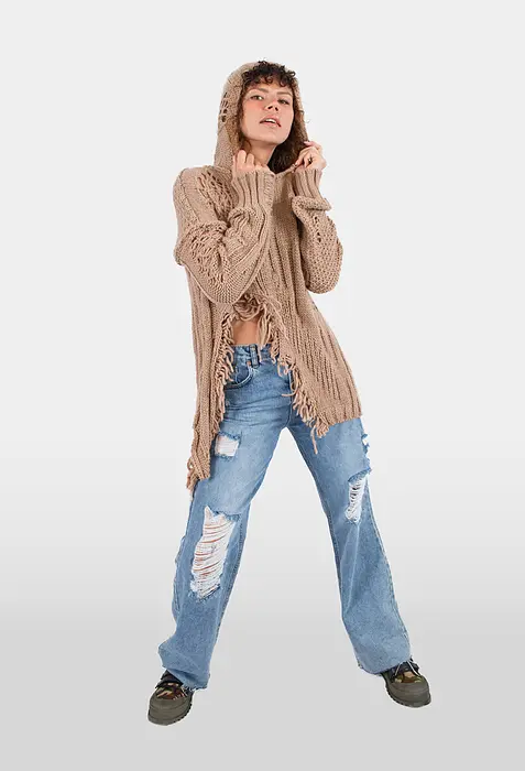 Rezvaya Дизайнерски пуловер с вълна | 2