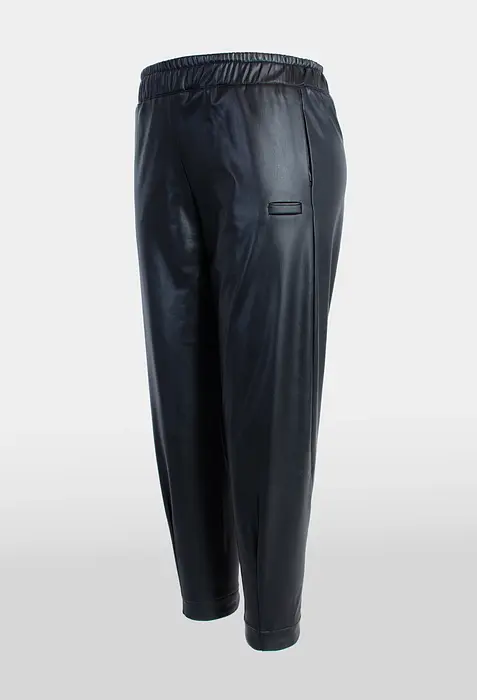 Rezvaya Елегантен панталон от имитация на кожа | 2