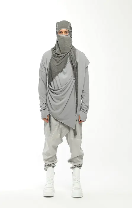 Rezvaya Мъжка сива блуза