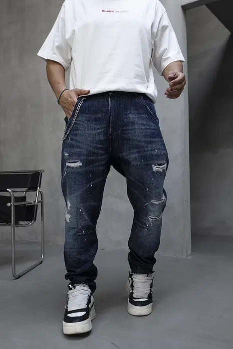 Black Island Тъмносини мъжки дънки | 2