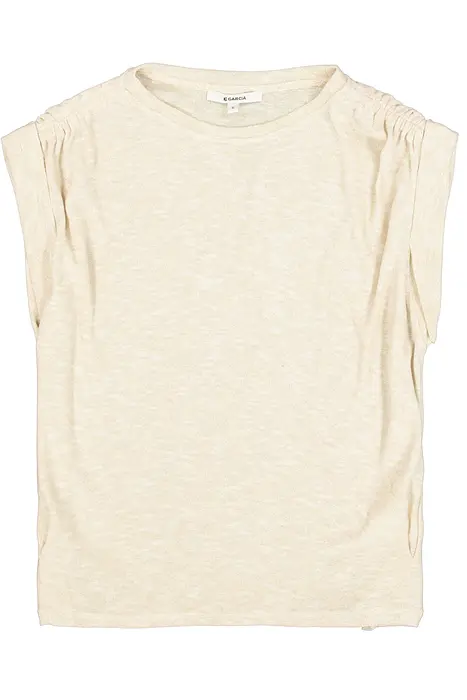 Garcia  Кремава дамска тениска