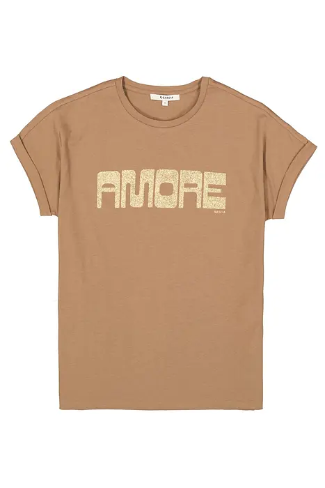 Garcia Кафява тениска