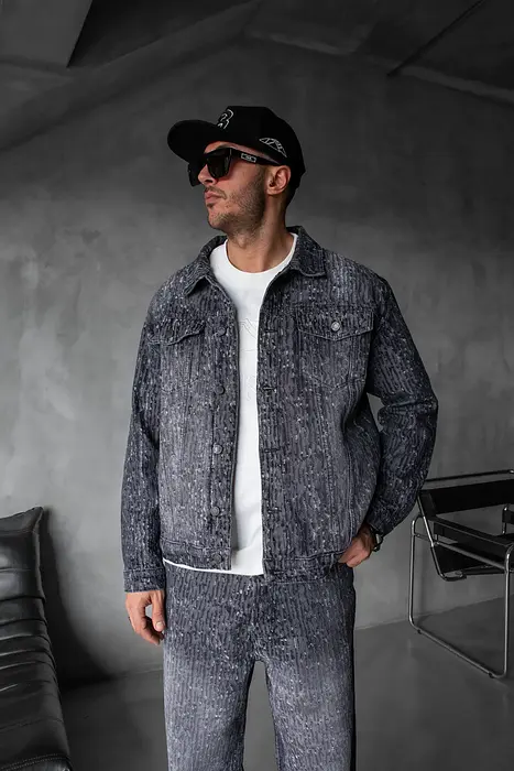 Black Island Черно дънково яке 