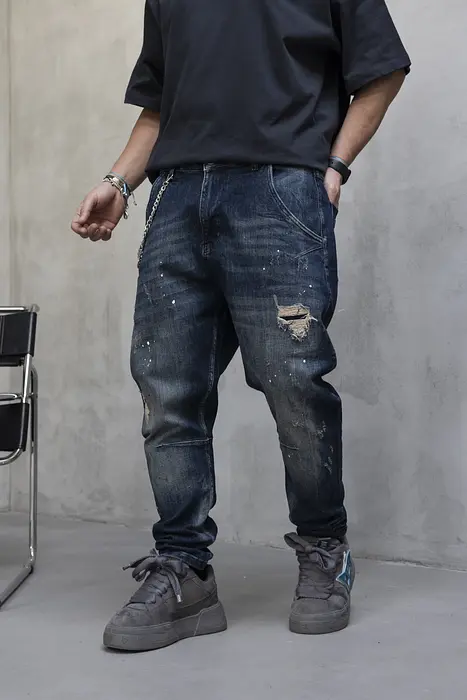 Black Island Сини мъжки дънки | 2