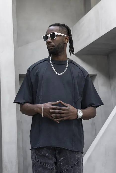 Black Island Oversized тениска  | 2