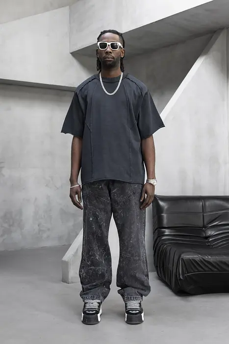 Black Island Oversized тениска  | 2