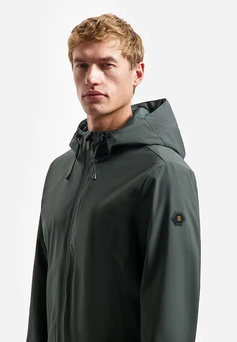 No Excess Лятно яке с качулка | Dark Steel | 2